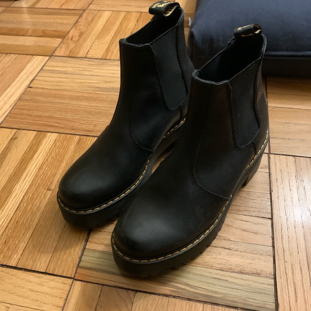 ROMETTY WYOMING leather platform chelsea boots Size 7 - Picture 5 of 6